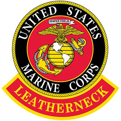 Marines Logo Patch - 3" USMC Leatherneck