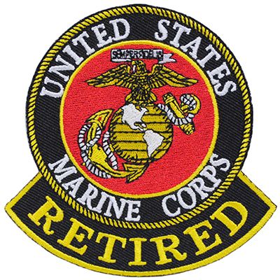 Marines Logo Patch - 3" Retired