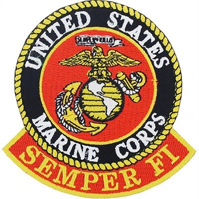 Marines Logo Patch - 3" Semper Fi
