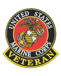 Marines Logo Patch - 3" Veteran -FREE SHIPPING
