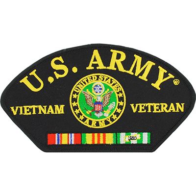 Vietnam- Army Veteran Hat Patch