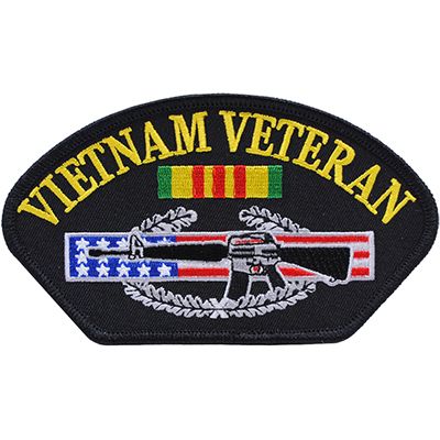 Vietnam- CIB Veteran Hat Patch