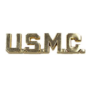 U.S. MARINES- U.S.M.C SCRIPT- 1 3/4"