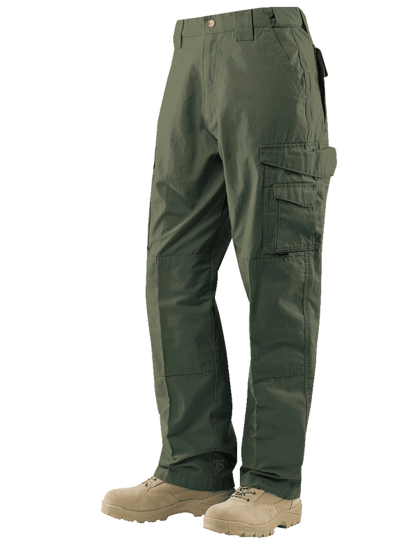 24-7 Series Tactical Pants- 6.5oz. 65/35 Polyester/Cotton Rip-Stop- Ranger Green