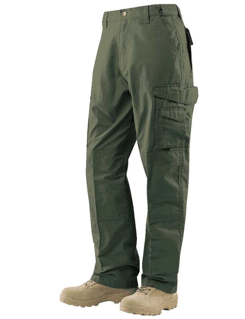 Olive green top tactical pants