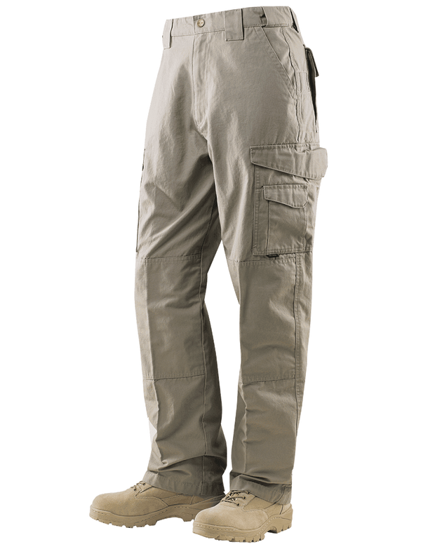 24-7 Series Tactical Pants- 6.5oz. 65/35 Polyester/Cotton Rip-Stop- Khaki