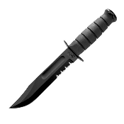 KaBar Black Fighting Knife