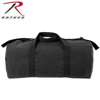 Heavy Weight Canvas Duffle Bag with Shoulder Strap