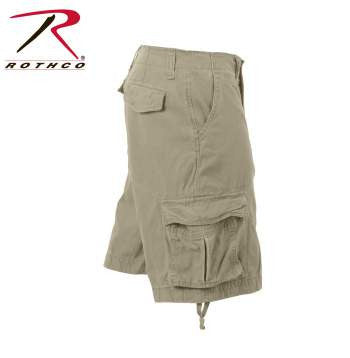 Vintage Infantry Utility Short- Khaki