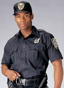 Genuine Issue Police and Security Uniform Shirts. Navy Blue Short Sleeve