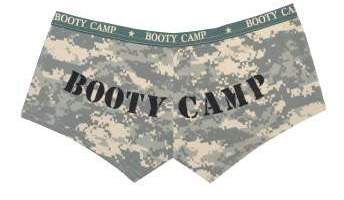 Women's ACU Camo  "Booty Camp" Shorts