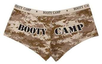 Women's Desert Digital Camo  "Booty Camp" Shorts