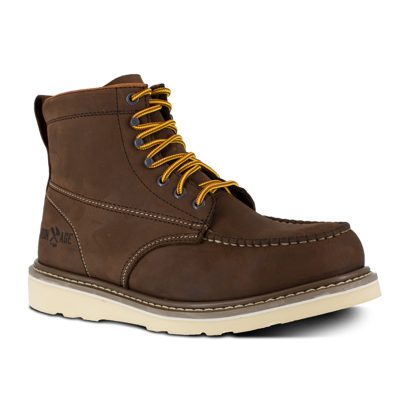 REINFORCER - IA5061 Men's Brown 6" Wedge Work Boot