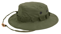 Boonie Hat Olive Drab -100% Rip-Stop or Poly/Cotton Blend