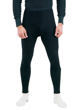Thermal Knit Underwear Bottom- Black