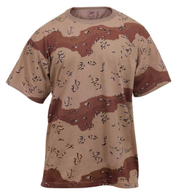 Classic 6 Color Desert Camo T-Shirts
