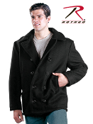 U.S.A. MADE NAVY TYPE WOOL PEACOAT