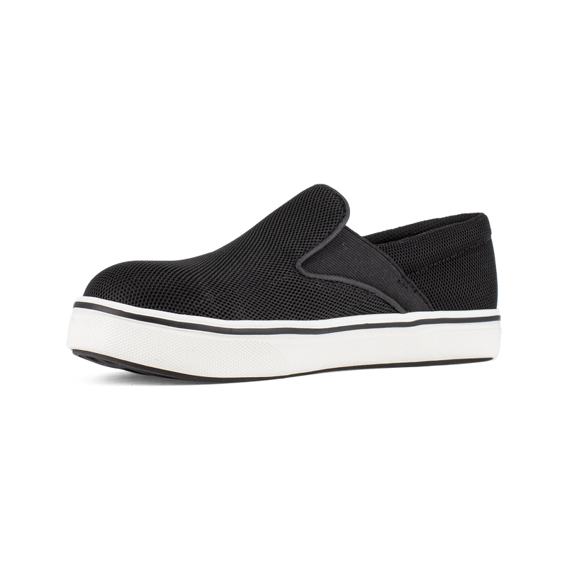 COMFORTIE WORK - RB725 Women's Casual Work Shoe - Black and White