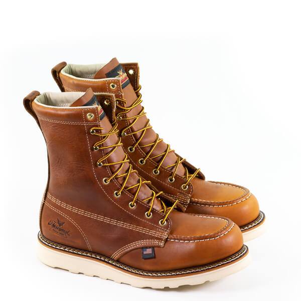 THORGOOD AMERICAN HERITAGE – 8″ TOBACCO SAFETY TOE – MOC TOC
