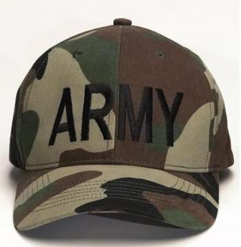 US Army Camouflage Ball Cap