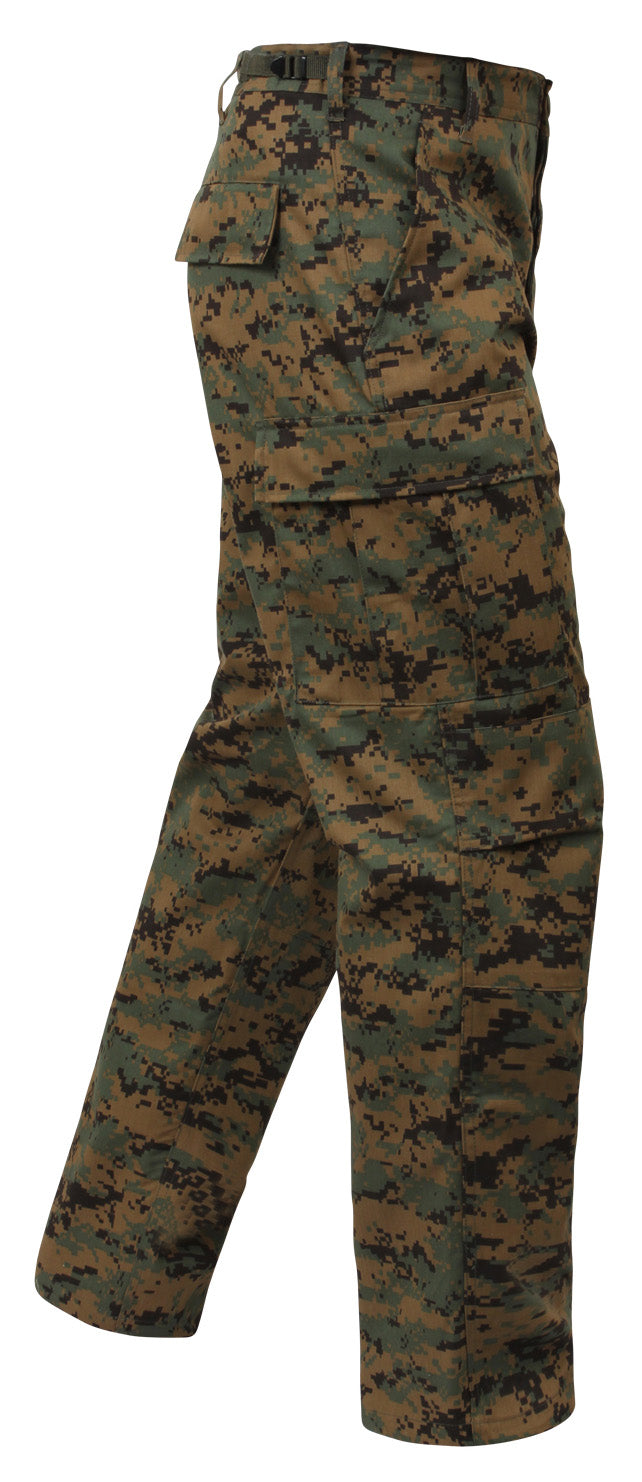 Woodland Digital Camo Tactical BDU Pants