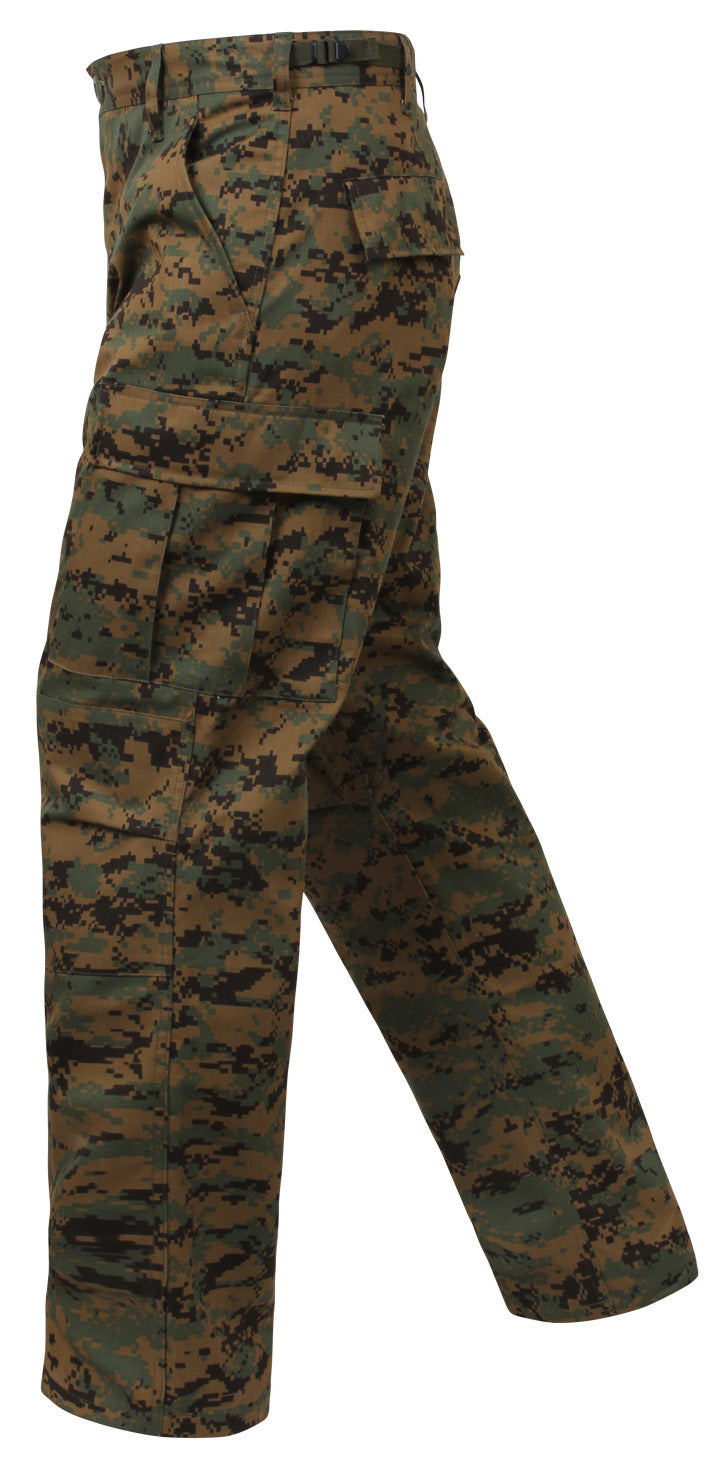 Woodland Digital Camo Tactical BDU Pants