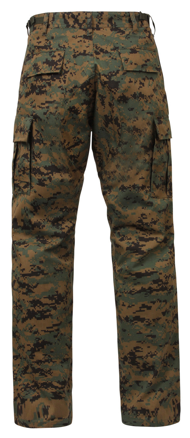 Woodland Digital Camo Tactical BDU Pants