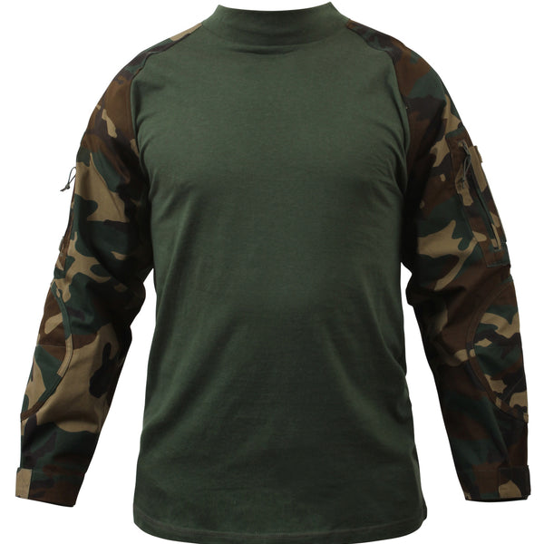 NYCO FR Fire Retardant Combat Shirt- Woodland Camo – The Surplus Guy