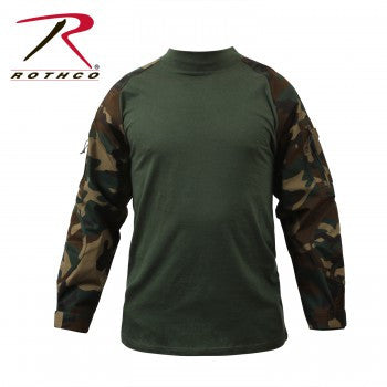 Woodland Camouflage Combat Shirt -Made to Mil-Specs