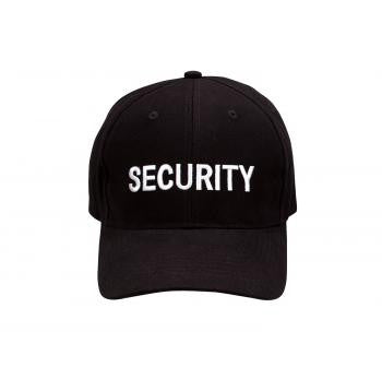 Security Ball Cap- White or Gold Lettering