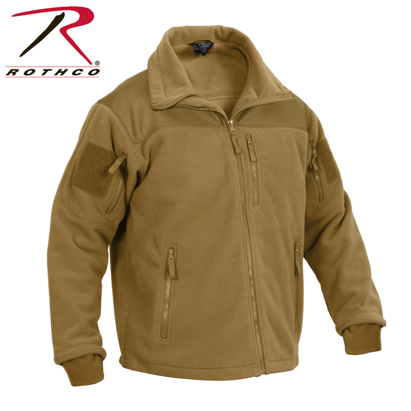 Rothco Spec Ops Tactical Fleece Jacket- COYOYE