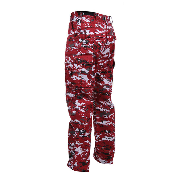 Red Digital Camo Tactical BDU Pants