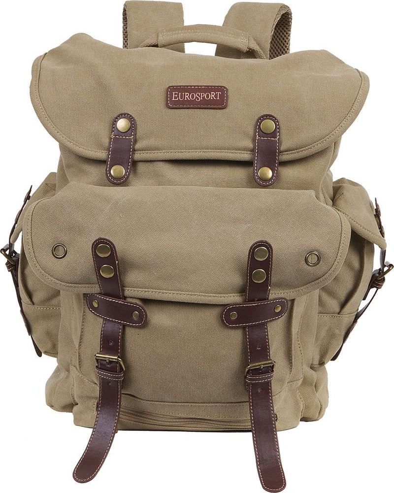 Military Style Canvas Backpack- B704