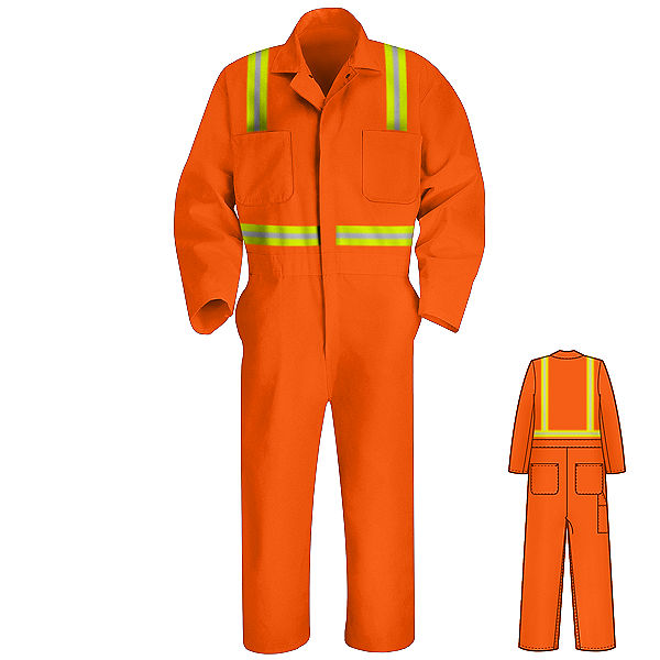 Red Kap Zipper Front Cotton Coverall – The Surplus Guy
