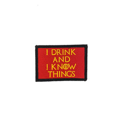 HOOK & LOOP- I DRINK AND I KNOW THINGS