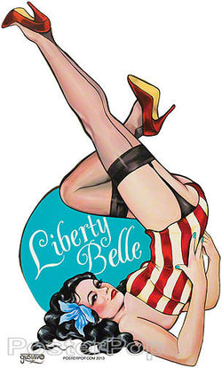 Gustavo Rimada Liberty Belle Sticker