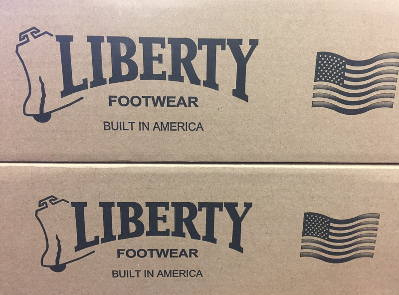 LIBERTY BOOTS- LARRY-  ROMEO- Built in the USA- COFFEE