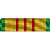 Military Ribbon- Presented for Vietnam War (1959-1975)- Vietnam Service -FREE SHIPPING