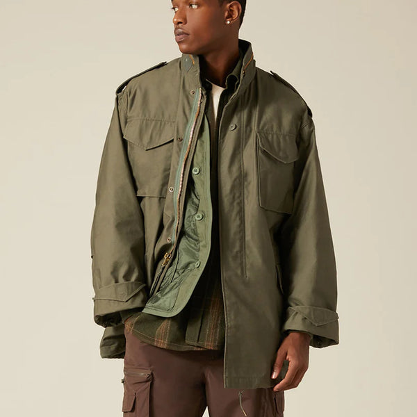 Alpha M 65 FIELD JACKET HERITAGE OLIVE DRAB The Surplus Guy
