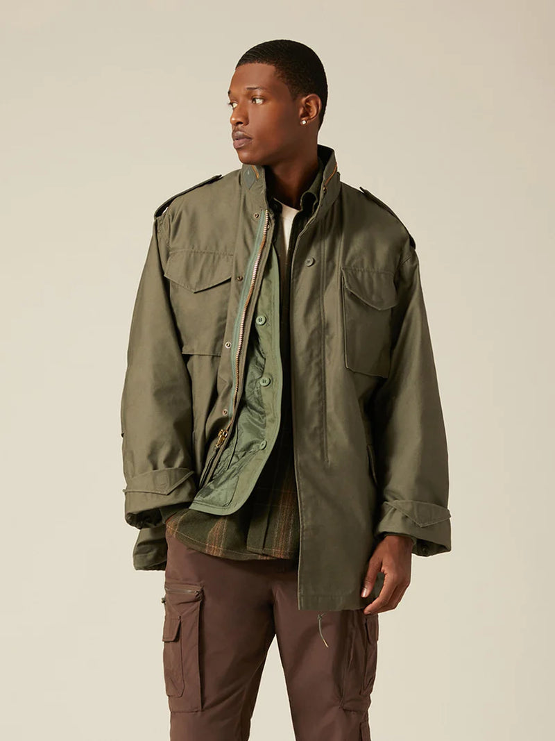 Alpha M-65 FIELD JACKET (HERITAGE)- OLIVE DRAB – The Surplus Guy