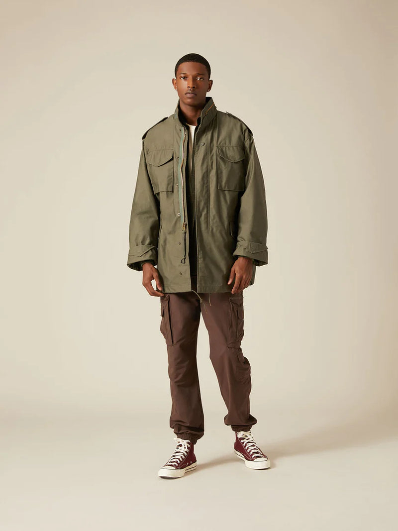 Alpha M-65 FIELD JACKET (HERITAGE)- OLIVE DRAB