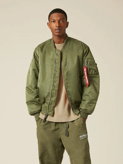 Alpha MA1 Flight Jacket-Sage Green- This Classic never goes out of