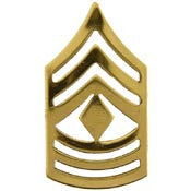 U.S. Army 1SGT E8 Pin