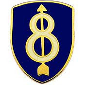 U.S. Army 8th Divison Pin