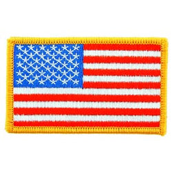 USA Flag Patch- Left Arm- FREE SHIPPING
