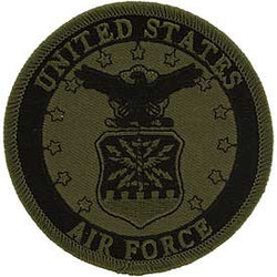 Air Force Logo Patch - 3" Subdued