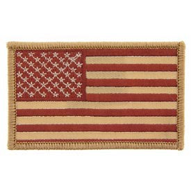 USA Flag Patch Desert- FREE SHIPPING