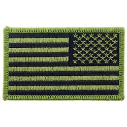USA Flag Patch- Subdued Right Arm- FREE SHIPPING