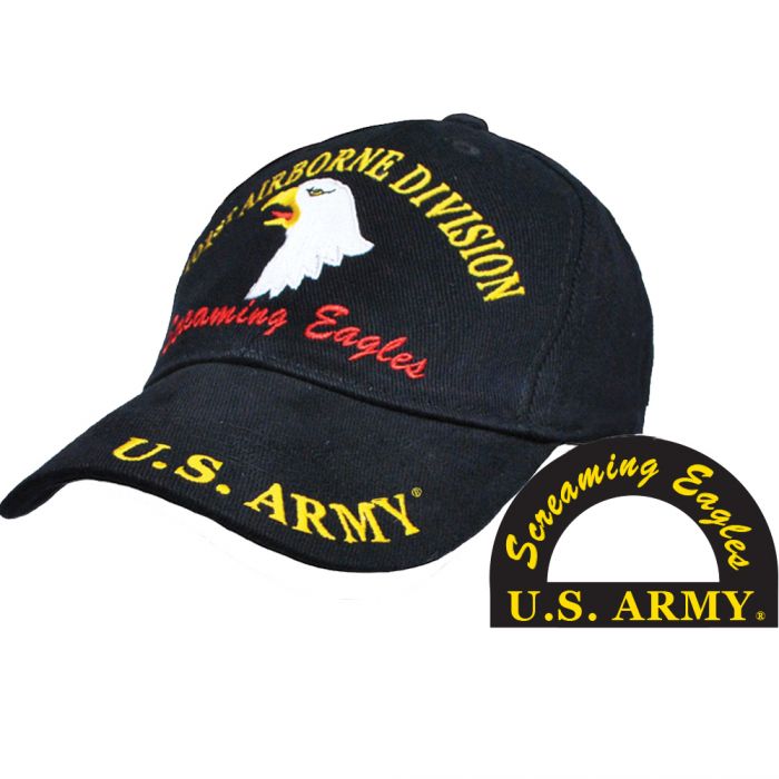 101St Airborne Screaming Eagles Embroidered Cap