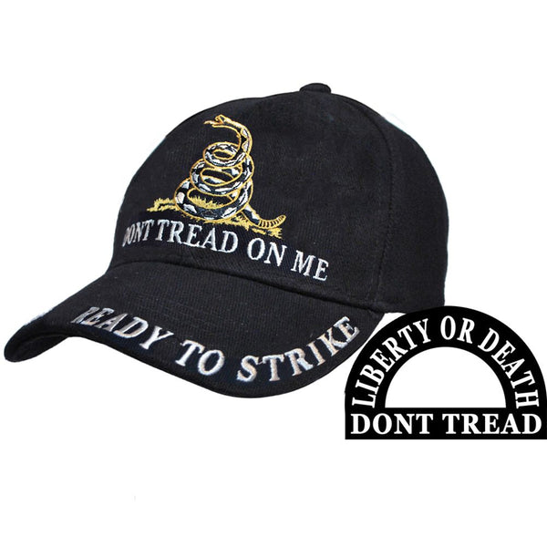 Don't Tread on Me Embroidered Cap